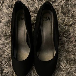 Black heels